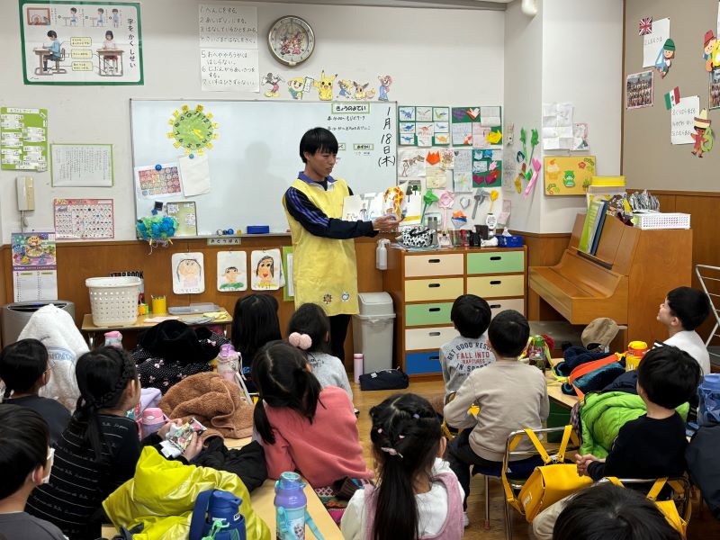 【幼教保育】高2 幼稚園ボランティア開始！