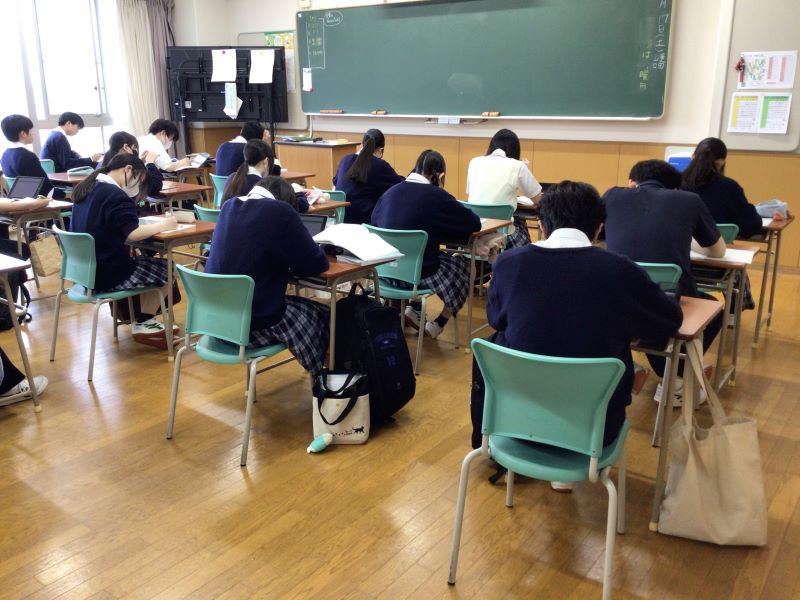 【特別進学】2学年 最初の定期試験!