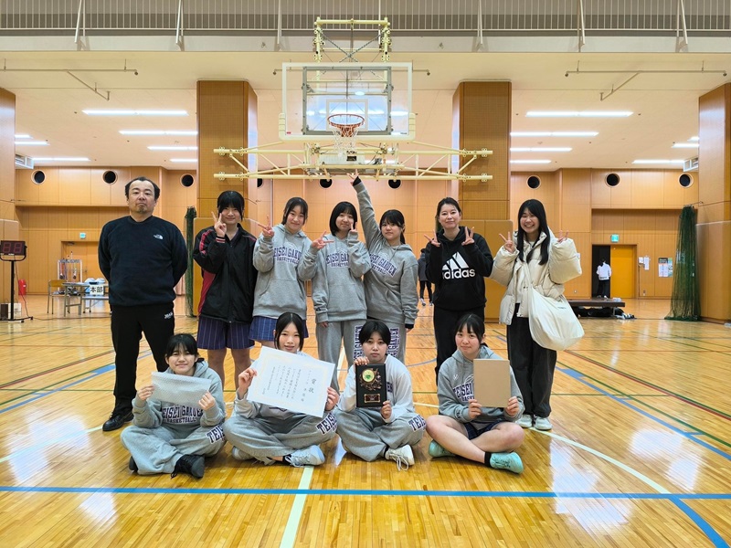 【女子バスケ部】Ｂ支部大会 結果