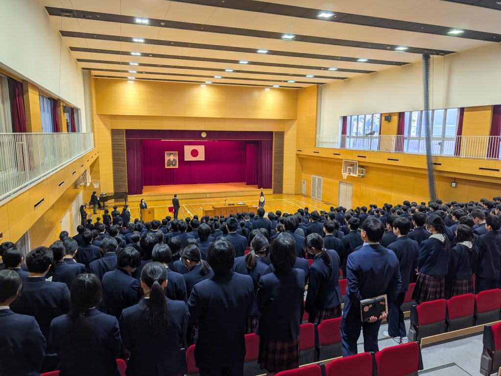 【修了式】一年間おつかれさまでした！